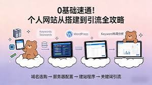 怎么免费建网站？0元建站实操教程与自助建站平台避坑指南